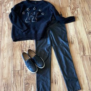 Forever 21 Faux Leather Pants (L)